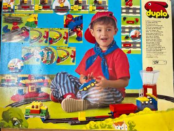 DUPLO Treinset met  veel Extra Baanstukken beschikbaar voor biedingen
