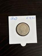 Halve Gulden Willem II 1848, Postzegels en Munten, Munten | Nederland, ½ gulden, Zilver, Ophalen of Verzenden, Losse munt