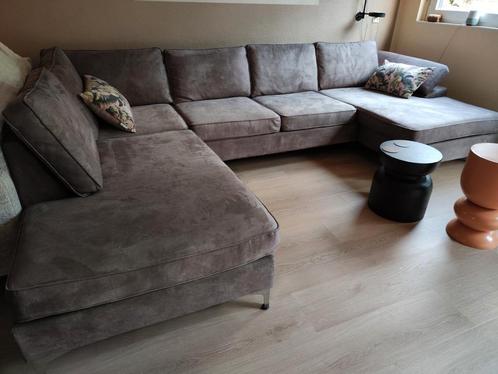 Hoekbank lounge bank Longues bank, Huis en Inrichting, Banken | Sofa's en Chaises Longues, Zo goed als nieuw, Ophalen