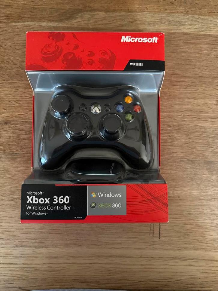 Xbox 360 Wireless Controller - Nieuw in doos, Spelcomputers en Games, Games | Xbox 360, Zo goed als nieuw, Overige genres, 1 speler