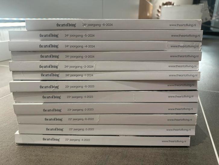 The Art of Living - Jaargang 2022 t/m 2024, Boeken, Tijdschriften en Kranten, Zo goed als nieuw, Glossy, Ophalen of Verzenden