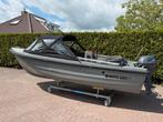 VAARKLAAR! Wato 490 met Yamaha 15 PK en Buiskap (bj 2010), Watersport en Boten, Gebruikt, Polyester, Overige brandstoffen, 3 tot 6 meter