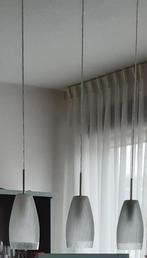 Hanglamp met melkglas, Ophalen, Zo goed als nieuw, Glas, 75 cm of meer