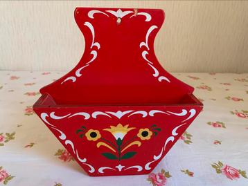 Brocante filterhouder koffie hout vintage beschikbaar voor biedingen