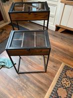2 mooie bijzet tafels €140, Huis en Inrichting, Kasten | Buffetkasten, Ophalen of Verzenden, Zo goed als nieuw, 25 tot 50 cm, Minder dan 100 cm