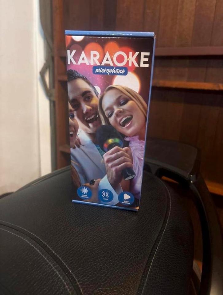 Karaoke Microfoon met modificaties - Nieuw in Doos, Muziek en Instrumenten, Microfoons, Nieuw, Ophalen of Verzenden