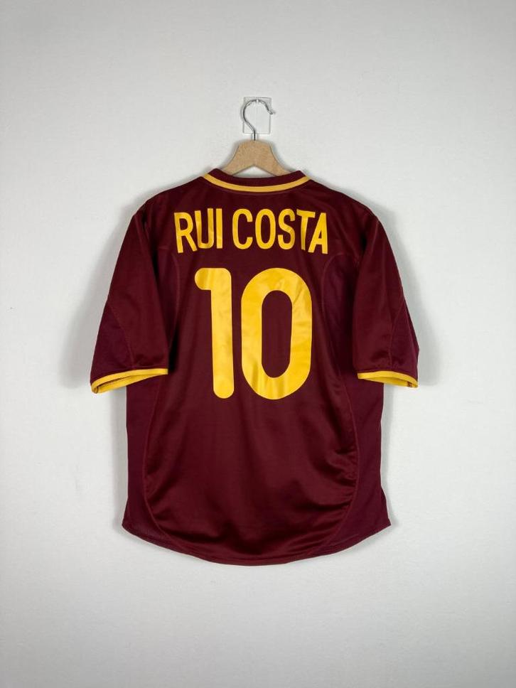 Original Portugal voetbal shirt 2000-2001 #10 Rui Costa - M, Sport en Fitness, Voetbal, Shirt, Maat XL, Ophalen of Verzenden