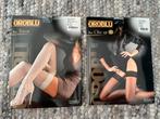 Oroblu zwarte hold-ups / stay-ups - 30 denier en netkousen, Ophalen of Verzenden, Zo goed als nieuw, Zwart, Panty