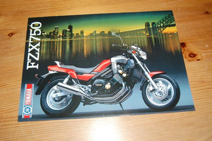 Yamaha FZ750 uitgave 1987, Motoren, Handleidingen en Instructieboekjes, Yamaha, Ophalen of Verzenden