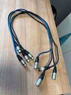 XLR Kabels 1m, Gebruikt, Ophalen of Verzenden