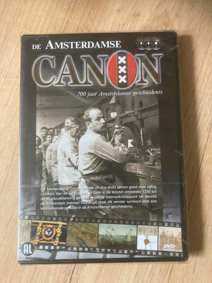 Amsterdamse Canon - 700 Jaar Geschiedenis DVD Boxset, Cd's en Dvd's, Dvd's | Documentaire en Educatief, Nieuw in verpakking, Politiek of Geschiedenis