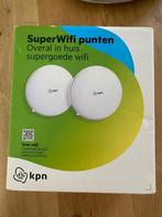 KPN Super Wfi 1 (2 stuks in doos), Ophalen of Verzenden, Zo goed als nieuw, KPN Super WiFi versterker