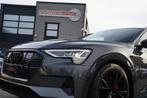 Audi E-tron E-tron 55 quattro advanced 95 kWh | MARGE GEEN B, Automaat, Zwart, 95 kWh, 1583 min