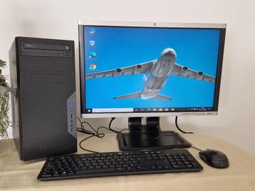 Snelle Mooie Desktop / PC Met Grote LCD Wind 11 + Wi-Fi beschikbaar voor biedingen