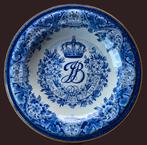 Porceleyne Fles 12,5 jaar huwelijk Bernhard en Juliana 36 cm, Ophalen of Verzenden, Zo goed als nieuw, Buitenland, Overige typen