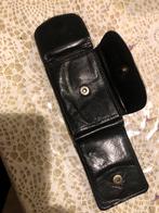 Zwarte leren portemonnee, Overige merken, Gebruikt, Zwart, Ophalen of Verzenden