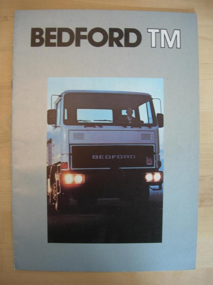 Bedford TM Brochure ca 1980, Boeken, Auto's | Folders en Tijdschriften, Zo goed als nieuw, Overige merken, Ophalen