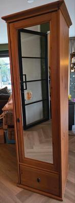 Leksvik hangkast - 55x62x185 cm, Ophalen, Gebruikt, Met hangruimte, Grenenhout