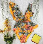 Blauw geel bloemen badpak  zomer blauwe bloem monokini, Kleding | Dames, Badmode en Zwemkleding, Verzenden, Nieuw, Badpak