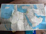 Vintage landkaart Midden-Oosten – National Geographic 1978 –, Gelezen, Ophalen of Verzenden, Landkaart, 1800 tot 2000