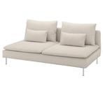 Bezorgen mogelijk - Japandi modulaire beige bank Soderhamn, Huis en Inrichting, Banken | Sofa's en Chaises Longues, Ophalen, Zo goed als nieuw