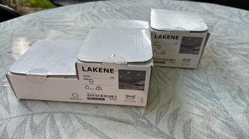 2x IKEA lakene inbouwspot plafondspot beschikbaar voor biedingen