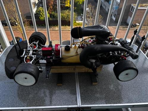 Lauterbacher super sprint LS3 hobby’s onefive Zenoah G4Z, Hobby en Vrije tijd, Modelbouw | Radiografisch | Auto's, Zo goed als nieuw