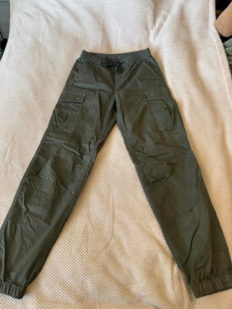 Mooie donkergroene worker mt S, Kleding | Heren, Ophalen, Zo goed als nieuw, Maat 46 (S) of kleiner, Blauw