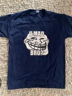 Opruiming in onze kasten .... shirt U MAD BRO maat M / L, Verzenden, Nieuw, Maat 46 (S) of kleiner
