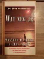 S. Helmstetter - Wat zeg je wanneer je tegen jezelf praat, Ophalen of Verzenden, Zo goed als nieuw, S. Helmstetter