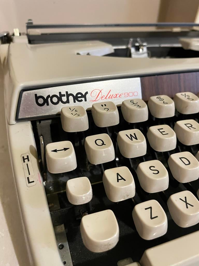 Brother de Luxe 900 vintage typemachine, Ophalen of Verzenden