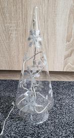 Glazen Kerstboom h.33 cm, Diversen, Kerst, Ophalen, Zo goed als nieuw