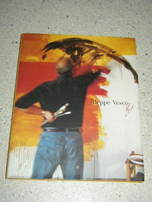 Beppe Vesco. Frans ,Italiaans en Engels -Gesigneerd met opdr, Boeken, Kunst en Cultuur | Beeldend, Zo goed als nieuw, Schilder- en Tekenkunst