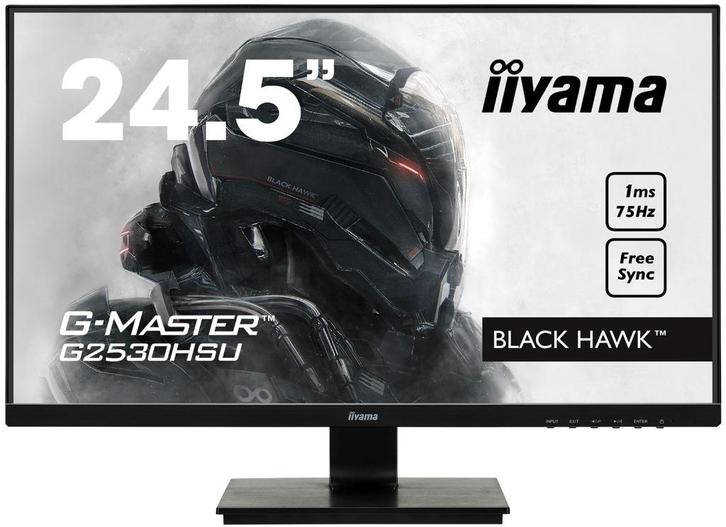 G-MASTER G2530HSU Black Hawk, Computers en Software, Monitoren, Gebruikt, 61 t/m 100 Hz, DisplayPort, HDMI, VGA, Gaming, Hoofdtelefoonaansluiting