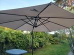 Garden Impressions zweefparasol Incl. parasolvoet & tegels, Tuin en Terras, Parasols, Ophalen, Kantelbaar, Gebruikt, Zweefparasol
