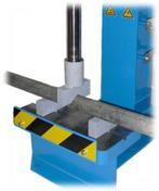 Hydraulische pers voor steiger materiaal, Kramplaten pers, Ophalen, Nieuw