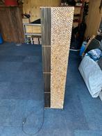 Houten Vloerlamp, Huis en Inrichting, Lampen | Vloerlampen, Ophalen, Gebruikt, Hout, 150 tot 200 cm