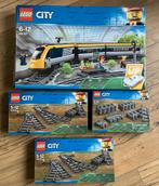 LEGO City Treinen Passagierstrein 60197 + 60295 + 2x 60238, Ophalen, Zo goed als nieuw
