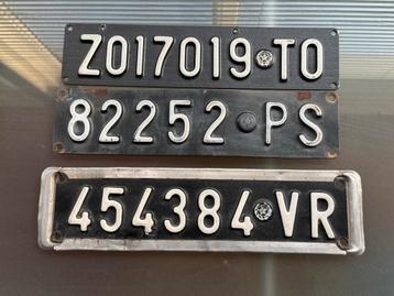 Oldtimer nummerborden Italie beschikbaar voor biedingen