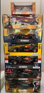 Max Verstappen raceauto's 7 x auto's Jumbo, Ophalen of Verzenden, Nieuw, Auto, Bburago