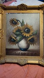olieverfschilderij J.v.Voorst op hout, Antiek en Kunst, Ophalen