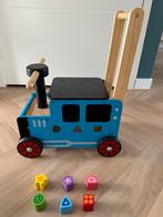 I'm Toy - Houten Loopduwwagen, Kinderen en Baby's, Speelgoed | Houten speelgoed, Ophalen, Gebruikt, Rij- of Hobbelspeelgoed