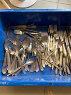 Partij bestek. Messen vorken lepels, Ophalen of Verzenden, Zo goed als nieuw, Rvs of Chroom