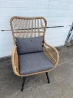 2 stuks Luxe terras rotanlook fauteuil outdoor nieuw, Ophalen, Nieuw, Riet of Rotan