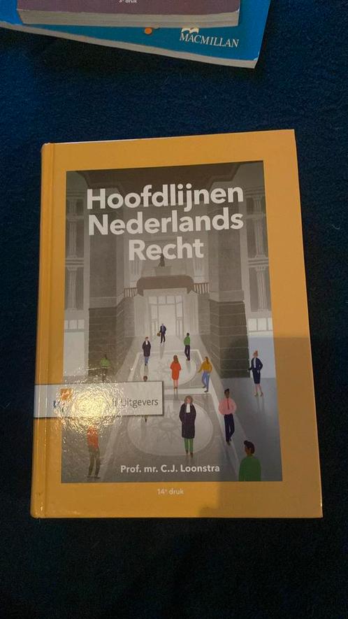 Prof.Mr.C.J. Loonstra - Hoofdlijnen Nederlands recht, Boeken, Wetenschap, Zo goed als nieuw, Ophalen of Verzenden