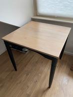Tafel, bureau (5 tafels), Huis en Inrichting, Tafels | Eettafels, Ophalen, Zo goed als nieuw, Vierkant, 50 tot 100 cm