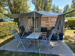 Caravan met hele inboedel te koop, Caravans en Kamperen, Caravans, Dwars-stapelbed, Kleine zit, Particulier, Caravelair