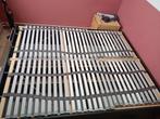 IKEA Brimnes bed met Lönset lattenbodem, Gebruikt, Tweepersoons, Ophalen of Verzenden, 200 cm