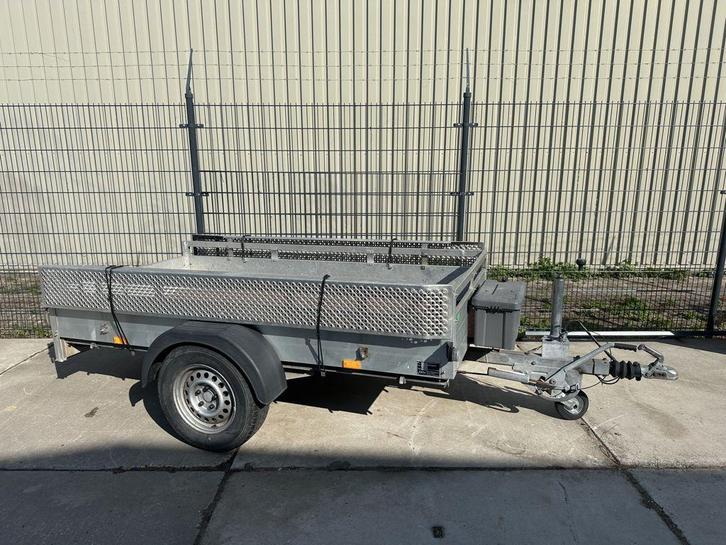 SARIS ENKELASSIGE AANHANGER M1200, Auto diversen, Aanhangers en Bagagewagens, Gebruikt