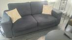 2.5 zits bank antraciet, Huis en Inrichting, Banken | Bankstellen, Ophalen, Tweepersoons, 75 tot 100 cm, Zo goed als nieuw